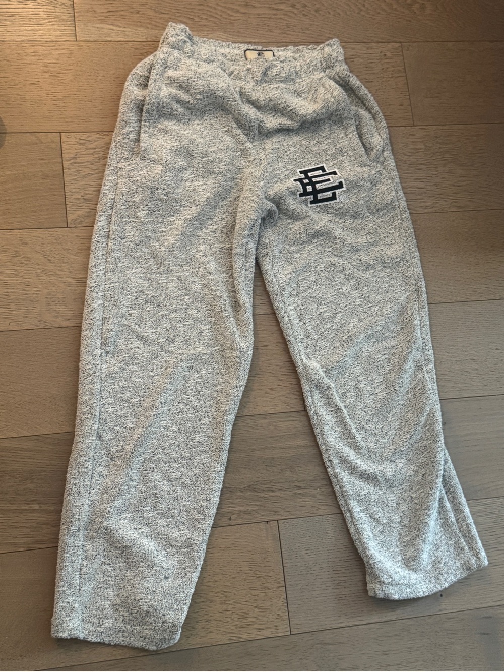 Eric Emanuel Heather Gray Fleece Joggers